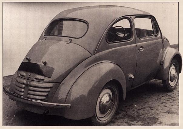 1942: Der erste 4 CV.